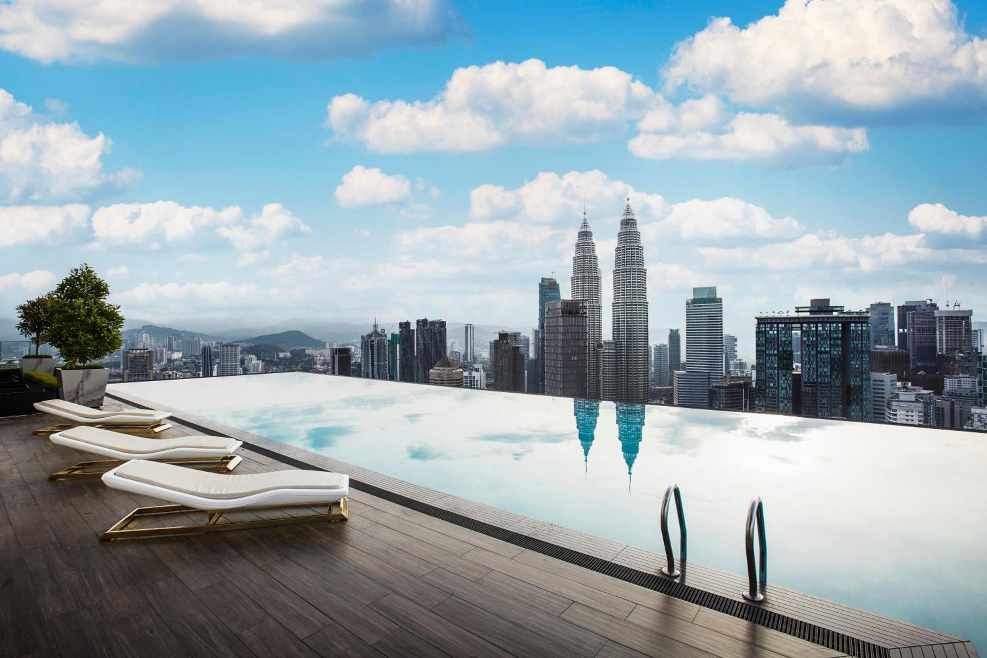 The Face Style Hotel Kuala Lumpur Exterior foto Sky Pool